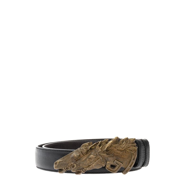 Cinto-Coach-Couro-Preto-Fivela-Cavalos