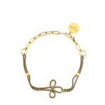 Gargantilha-Chrisitian-Dior-Dourada-Corrente-Trancada