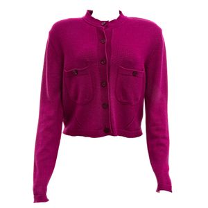 Casaco Andrea Bogosian Tricô Magenta