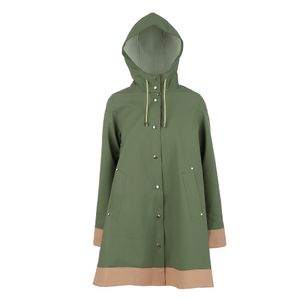 Capa de Chuva Stutterheim Verde e Rosa