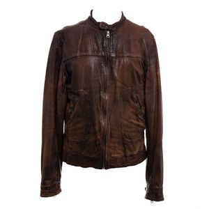 Jaqueta Dolce & Gabbana Couro Marrom