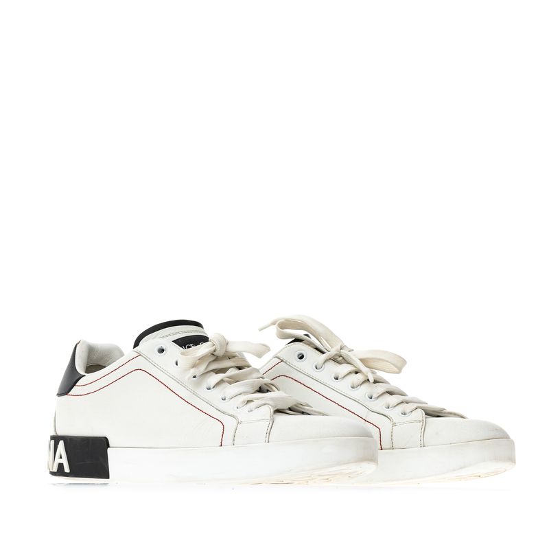 Tenis-Dolce---Gabbana-Portofino-Classic-Branco-