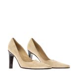 Sapato-Gucci-Vintage-Camurca-Bege-