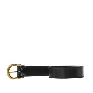 Cinto Lauren Ralph Lauren Couro Preto