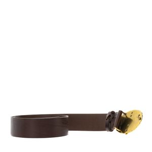 Cinto Lauren Ralph Lauren Couro Marrom