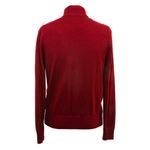 Jaqueta-Prada-Nylon-e-Trico-Vermelha