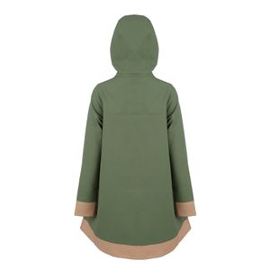 Capa de Chuva Stutterheim Verde e Rosa