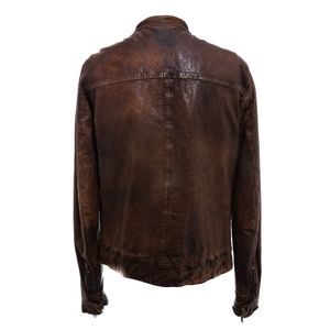 Jaqueta Dolce & Gabbana Couro Marrom