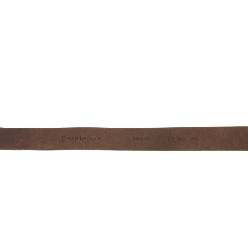 Cinto-Ralph-Lauren-Fivela-Lobo-Couro-Caramelo