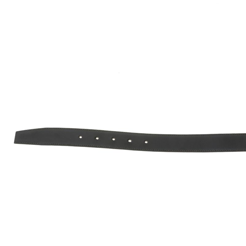 Cinto-Gucci-Vintage-GG-Interlocking-Quadrado-Couro-Preto