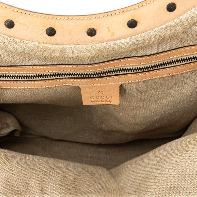 Bolsa-Gucci-Bamboo-Tote-Couro-Trancado-Branco