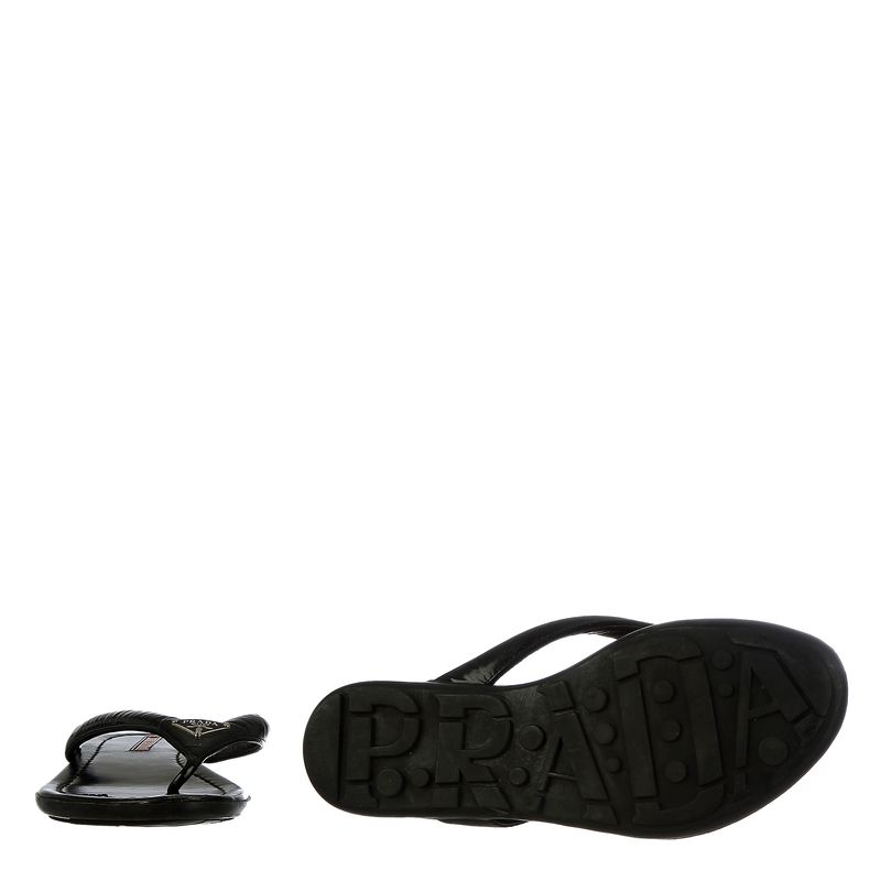 Chinelo-Prada-Couro-Preto