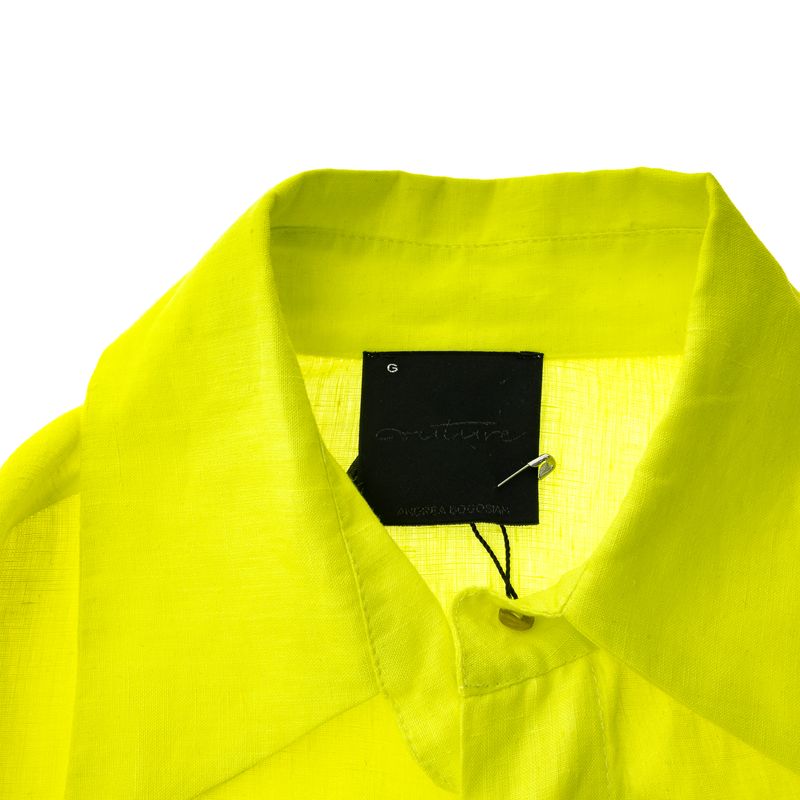 Camisa-Andrea-Bogosian-Linho-Verde-Neon