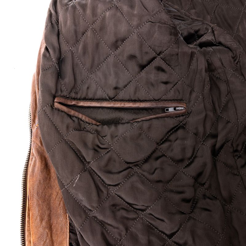 Jaqueta-Dolce---Gabbana-Couro-Marrom-