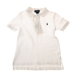 Camisa Polo Ralph Lauren Infantil Branca