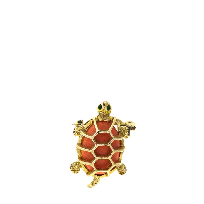 Broche-Vintage-Tartaruga-Laranja