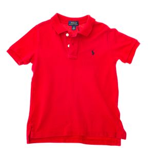 Camisa Polo Ralph Lauren Infantil Vermelha