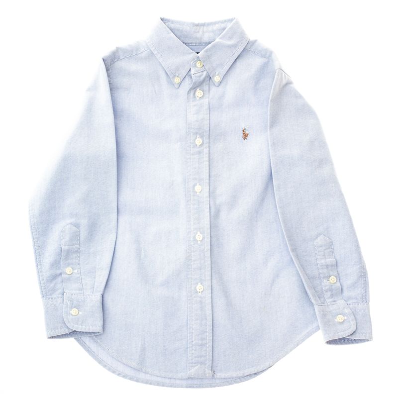Camisa-Ralph-Lauren-Infantil-Azul-Claro