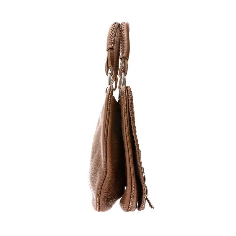 Bolsa-Christian-Dior-Gaucho-Double-Saddle-Marrom
