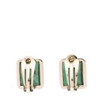Brinco-Pressao-Vintage-Quadrado-Prateado-e-Pedra-Azul-Rajada