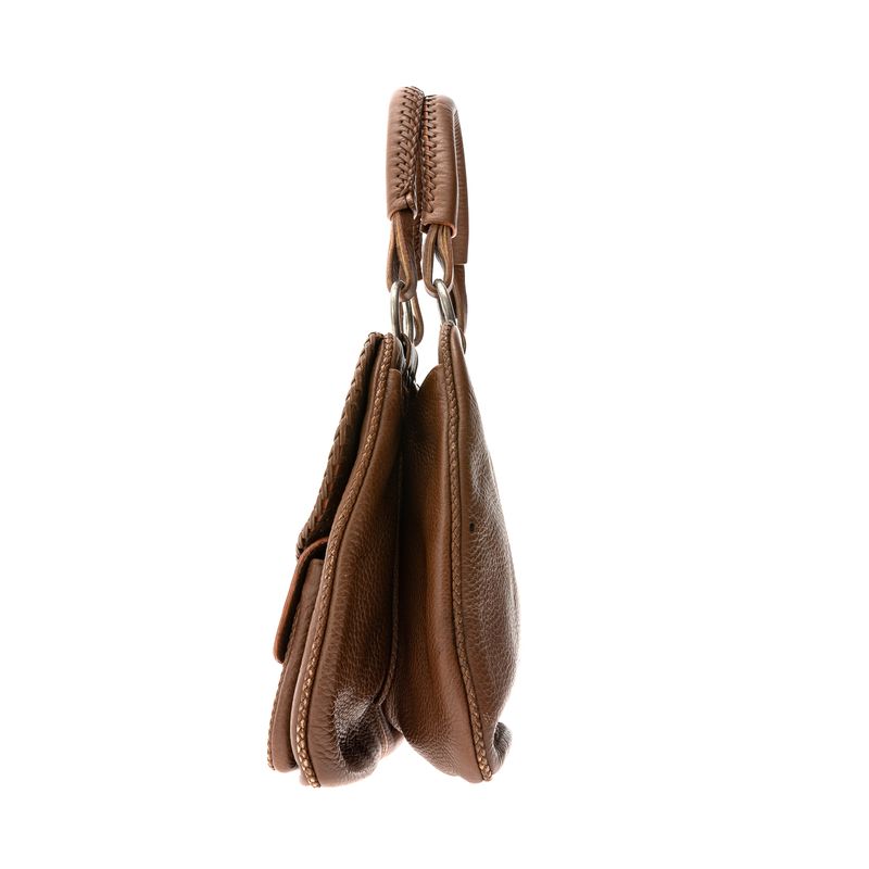 Bolsa-Christian-Dior-Gaucho-Double-Saddle-Marrom