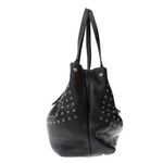 Bolsa-Burberry-Couro-Preto-e-Tachas