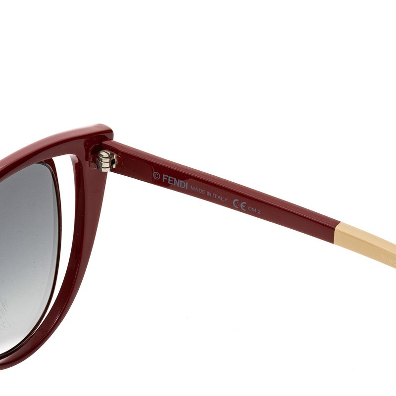 Oculos-Fendi-FF-0136-Vermelho-e-Creme