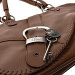 Bolsa-Christian-Dior-Gaucho-Double-Saddle-Marrom