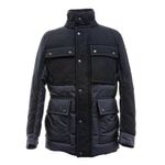 Casaco-Moncler-Puffer-Nylon-e-Tecido-Preto