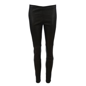 Legging The Row Couro Preto