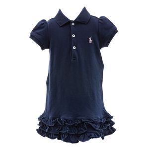 Vestido Ralph Lauren Infantil Marinho