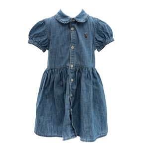 Vestido Ralph Lauren Infantil Jeans