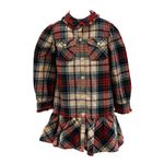Vestido-Ralph-Lauren-Infantil-Xadrez-Vermelho-e-Verde