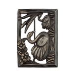 Broche-Vintage-Metal-Cisne