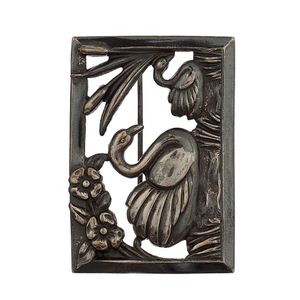 Broche Vintage Metal Cisne