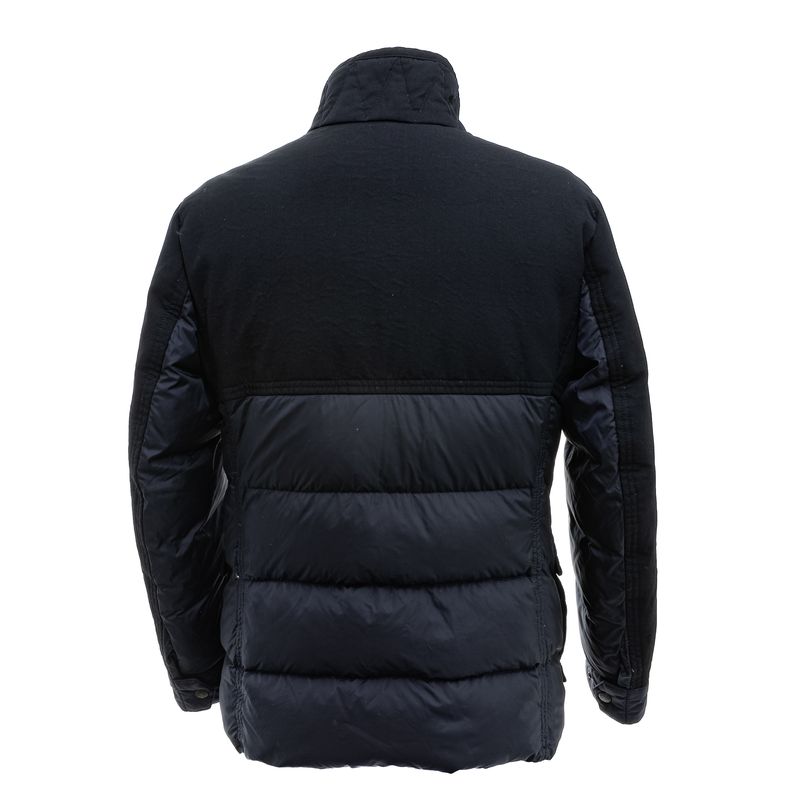 Casaco-Moncler-Puffer-Nylon-e-Tecido-Preto