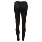 Legging-The-Row-Couro-Preto-