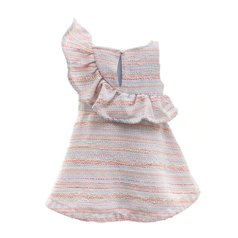 Vestido-Janie-and-Jack-Infantil-Tweed-Rosa-Claro