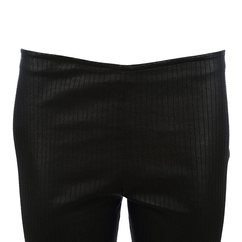 Legging-The-Row-Couro-Preto-