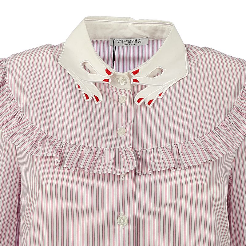 Vestido-Vivetta-Tecido-Listrado-Rosa-e-Branco