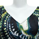 Blusa-Roberto-Cavalli-Amarracao-Estampa-Verde