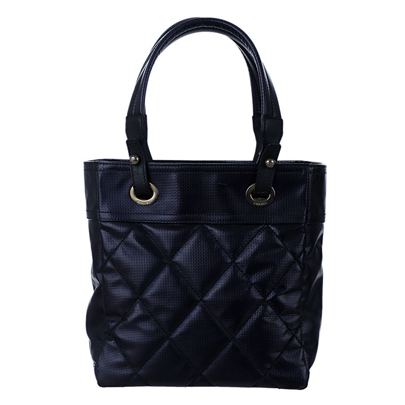 Bolsa-Chanel-Biarritz-Matelasse-Azul-Marinho-