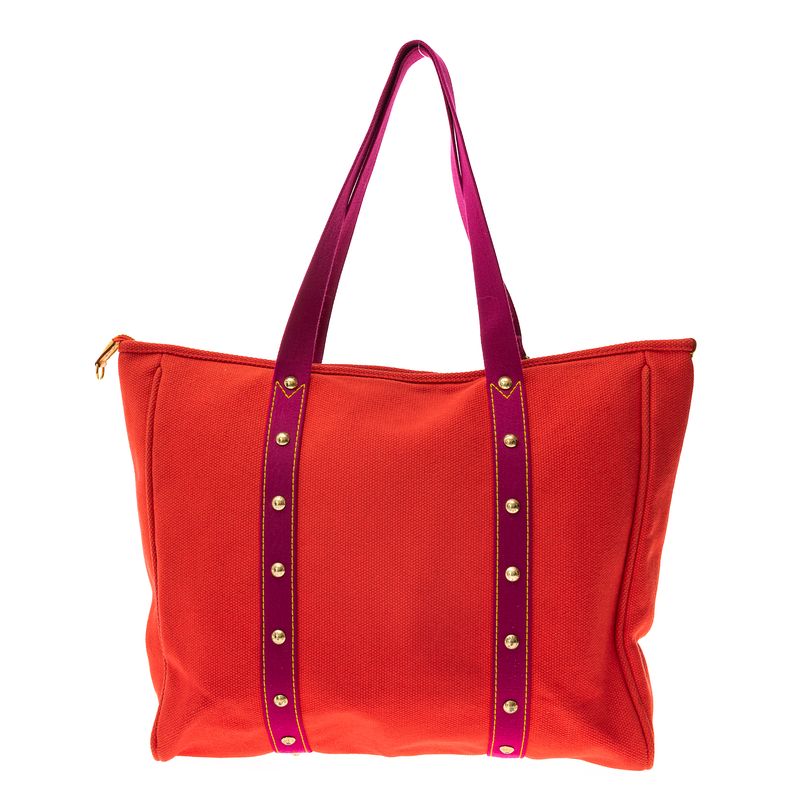 Bolsa-Louis-Vuitton-Antigua-Cabas-GM-Vermelho