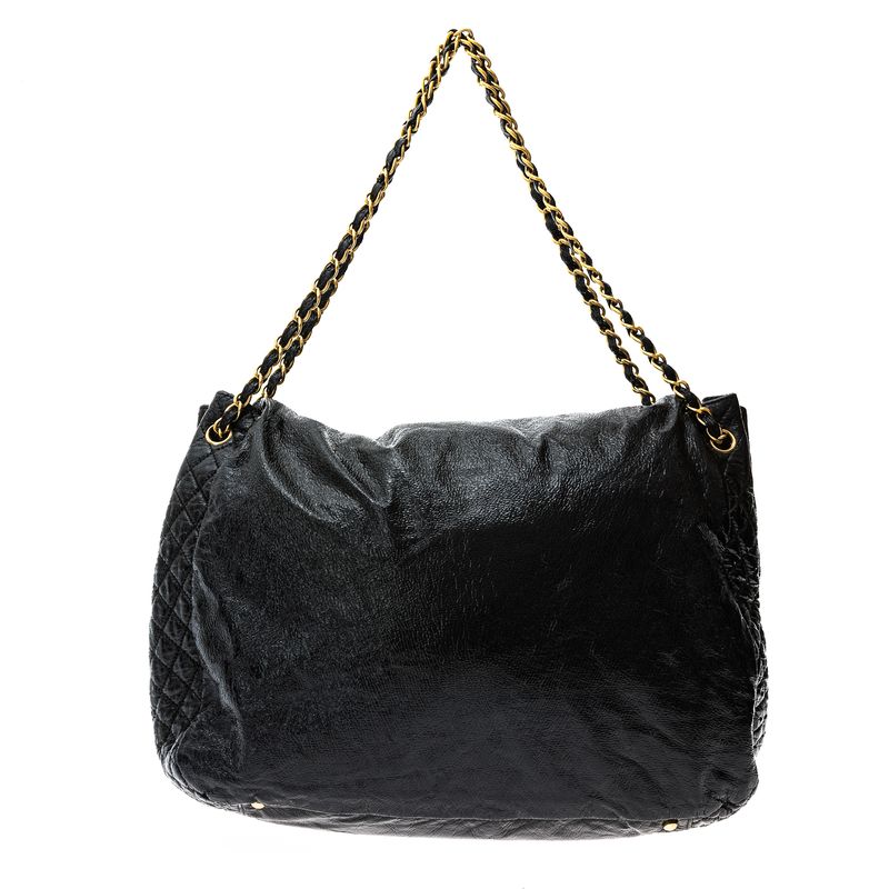 Bolsa-Chanel-Rock---Chain-Grande-Preta