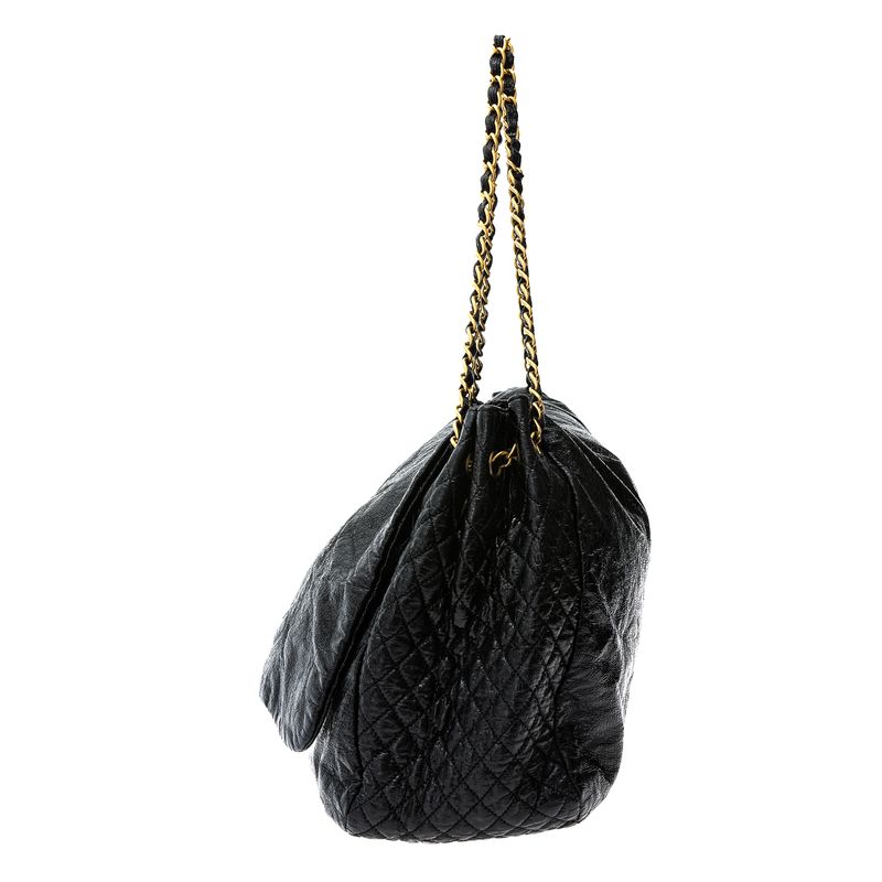 Bolsa-Chanel-Rock---Chain-Grande-Preta