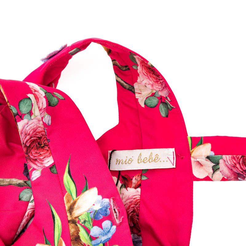 Vestido-Infantil-Rodado-Pink-Flores-e-Animais