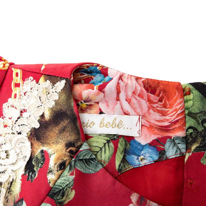 Vestido-Infantil-Rodado-Vermelho-Renda-e-Flores-