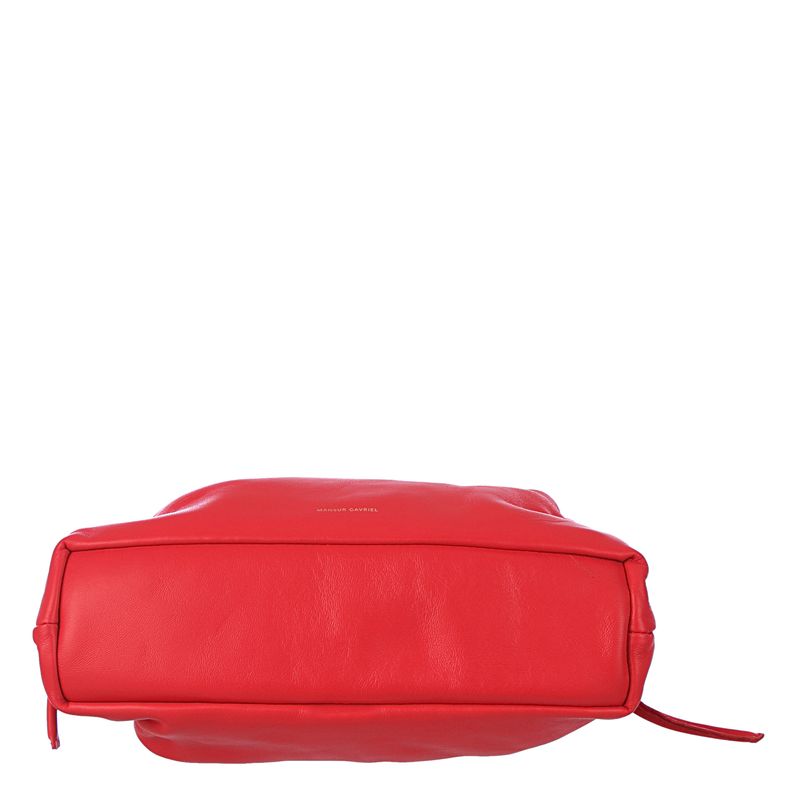 Bolsa-Mansur-Gavriel-Cloud-Mini-Couro-Coral-