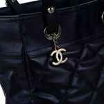 Bolsa-Chanel-Biarritz-Matelasse-Azul-Marinho-