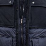 Casaco-Moncler-Puffer-Nylon-e-Tecido-Preto